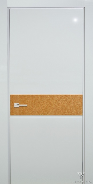 Двери Фьюжн RAL 9010 + вставка Корень - 1