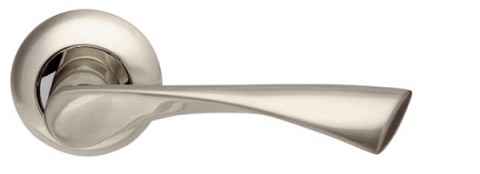 Ручка Armadillo Corona LD23-1SN/CP-3 матовый никель/хром - 1